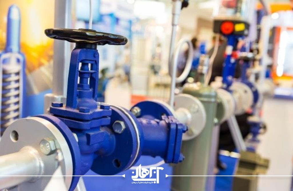 انواع شیرآلات در استاندارد خطوط انتقال آب